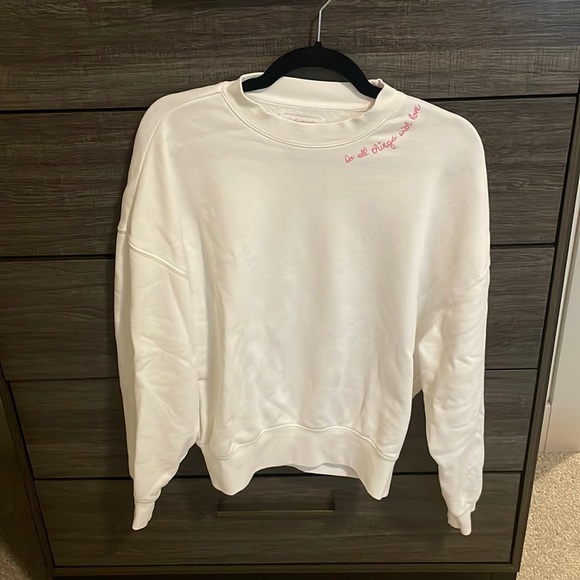 Spiritual Gangster - Do All Things With Love Hailey Sweatshirt NWOT - Picture 5 of 10